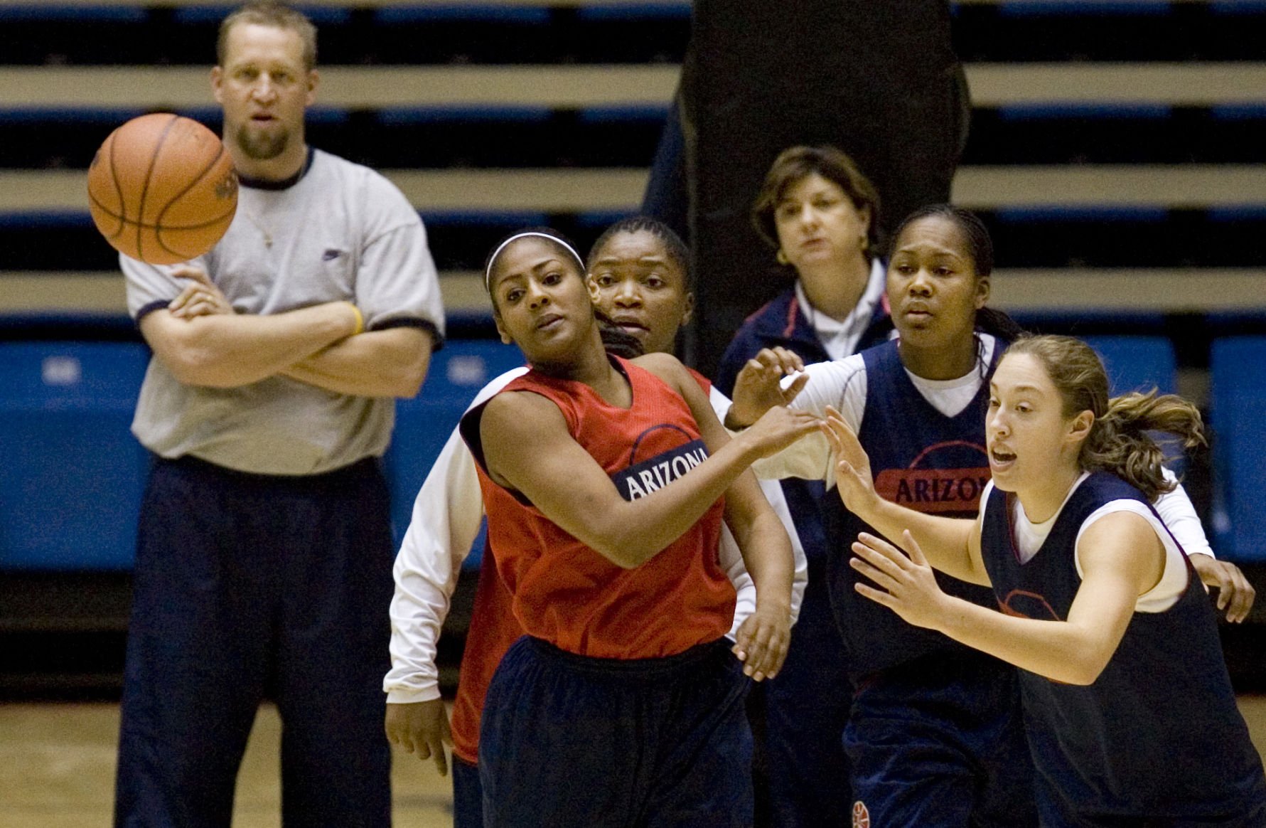 University of Arizona women's basketball coach Joan Bonvicini